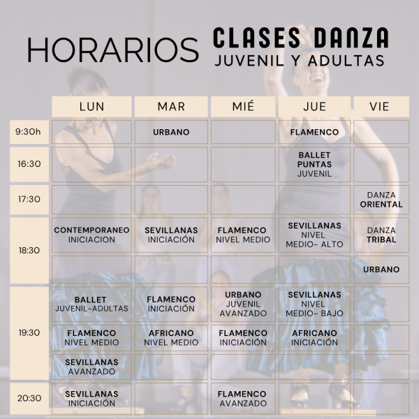 HORARIOS PARA POST